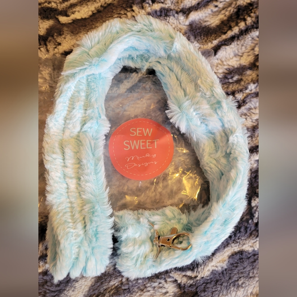 Minky Lanyard from SSMD, Light blue Hawk